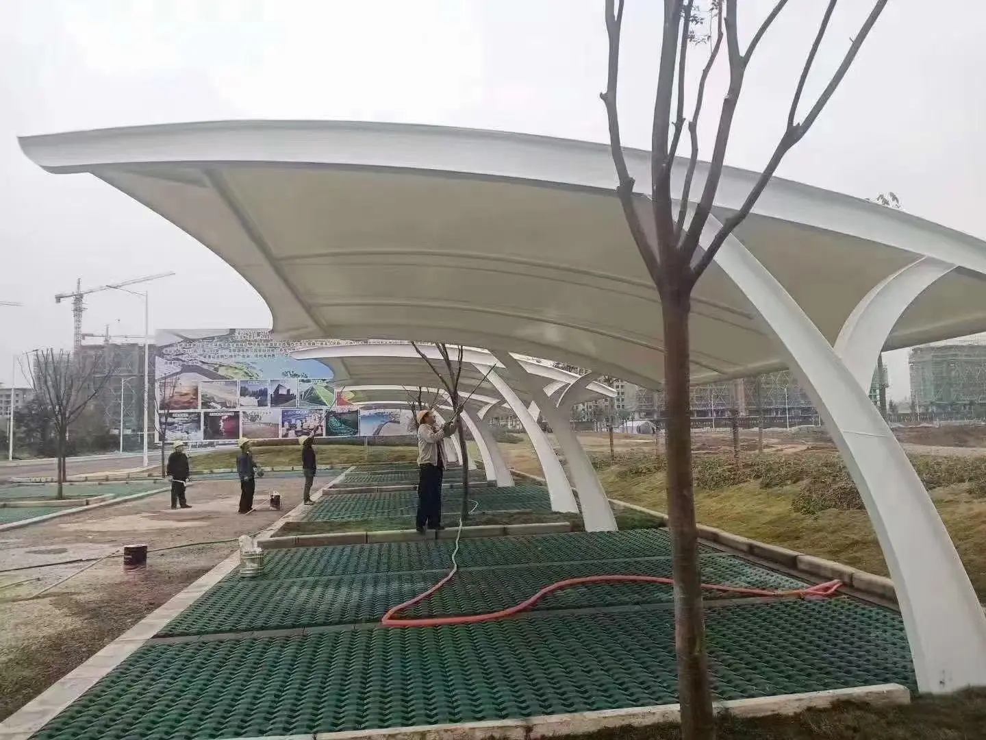 贵州黄平膜结构车棚采购避坑指南：本地气候不同，别拿低价当性价比